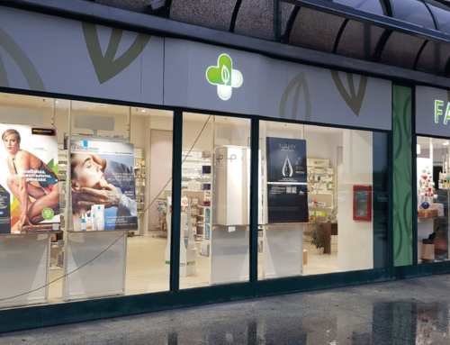 Come allestire la vetrina di una farmacia